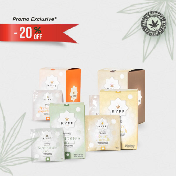 Pack x4 boîte de Tisane